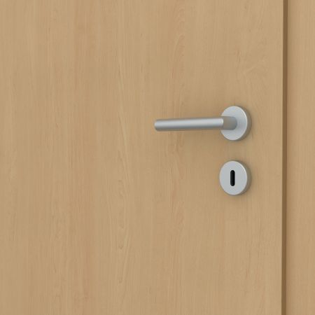 Innentür mit Zarge - Holzdekore CPL glatt - Designkante eckig - Lichtausschnitte